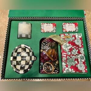 NIB—Mackenzie Childs Glow Winter Bouquet Essential Box